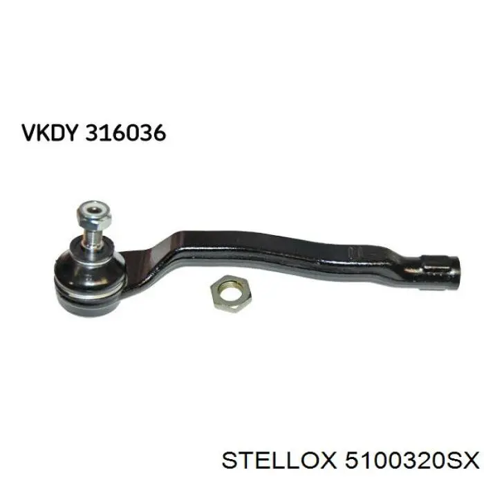 5100320SX Stellox Наружный наконечник рулевой тяги
