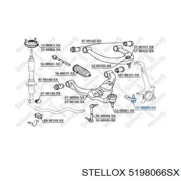 Рулевой наконечник 4504629505 Toyota