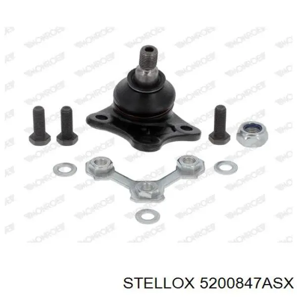 Нижняя левая шаровая опора Stellox 5200847ASX цена, от 8.50 USD