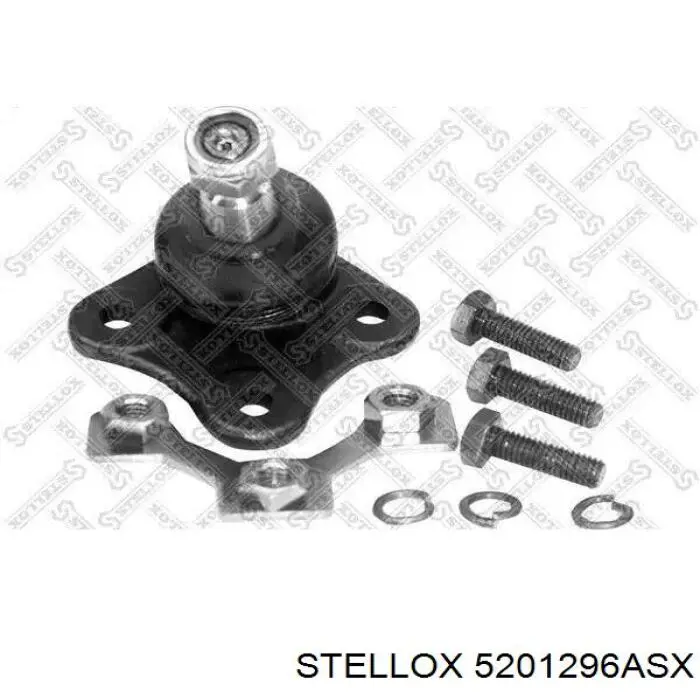 Шаровая опора, нижняя Stellox 5201296ASX цена, от 11.30 USD