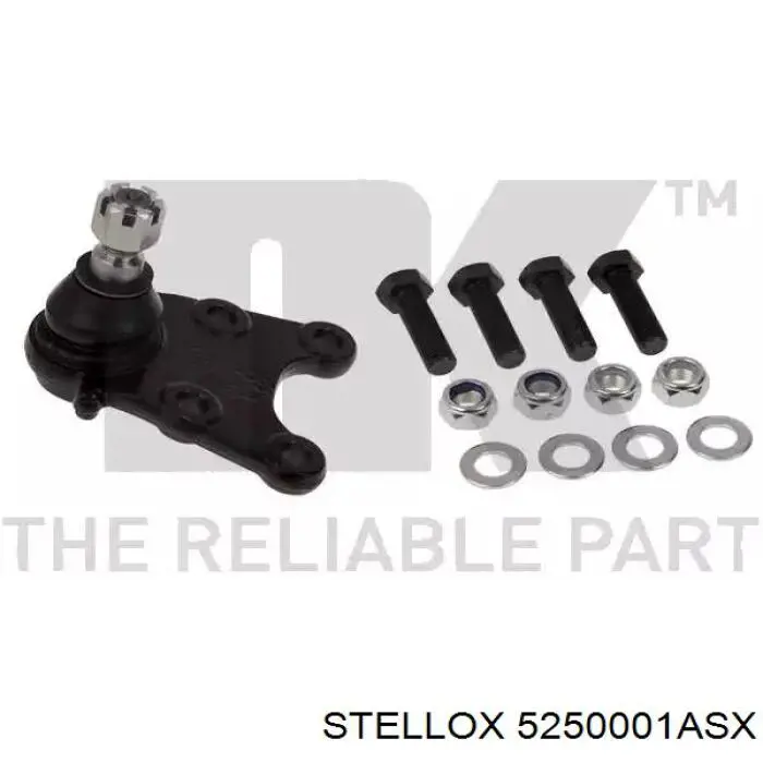 Купить 5250001ASX Stellox Нижняя шаровая опора