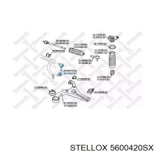 Стойка заднего стабилизатора 5600420SX Stellox