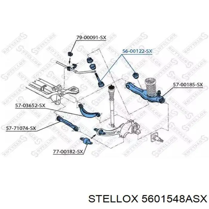 Стойка заднего стабилизатора 5601548ASX Stellox