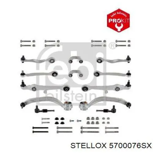 57-00076-SX Stellox комплект рычагов передней подвески
