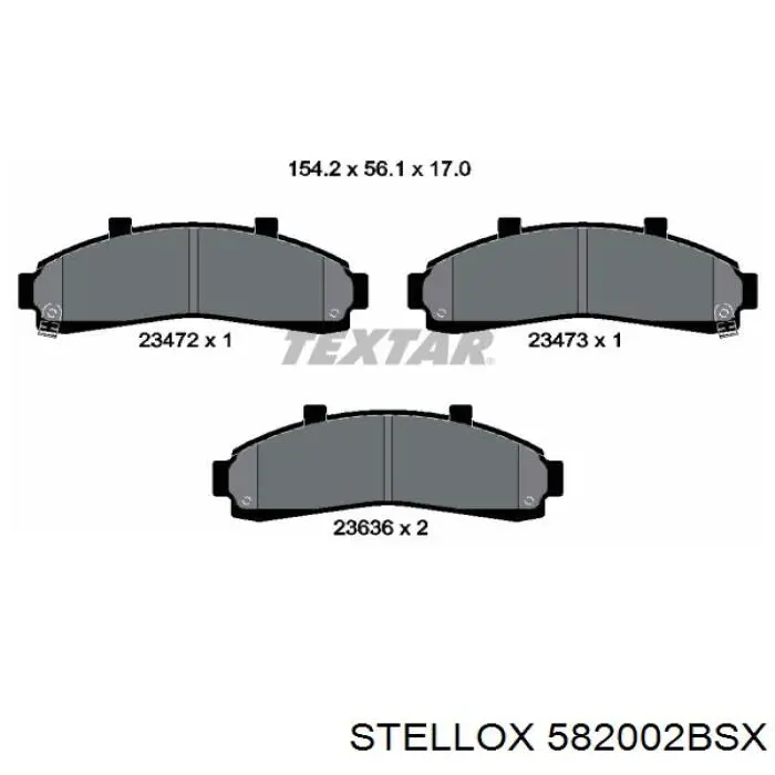 Передние тормозные колодки MKD632 Jurid/Bendix
