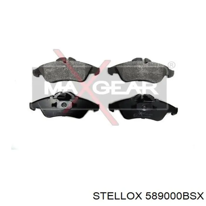 Тормозные колодки Stellox 589000BSX