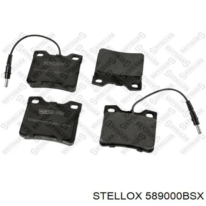 Колодки Stellox 589000BSX цена, от 19.84 USD