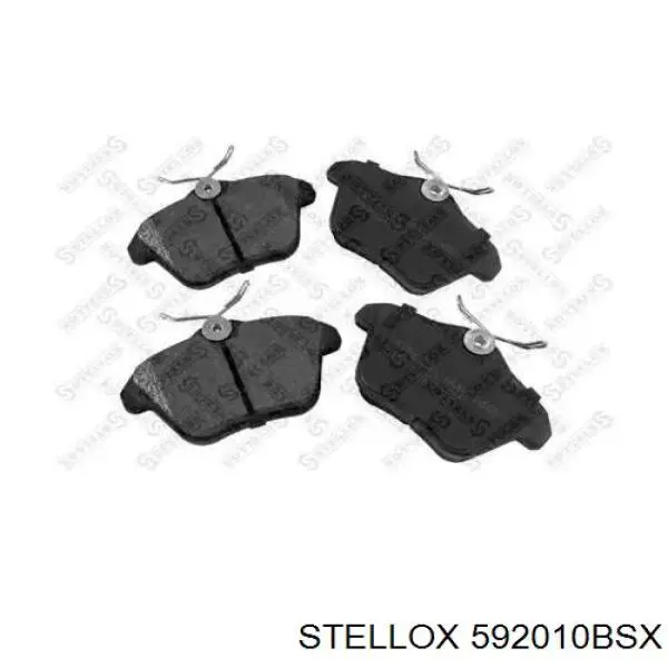 592010BSX Stellox колодки тормозные задние дисковые