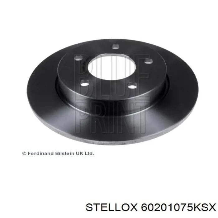 Купить 60201075KSX Stellox Диск тормозной задний