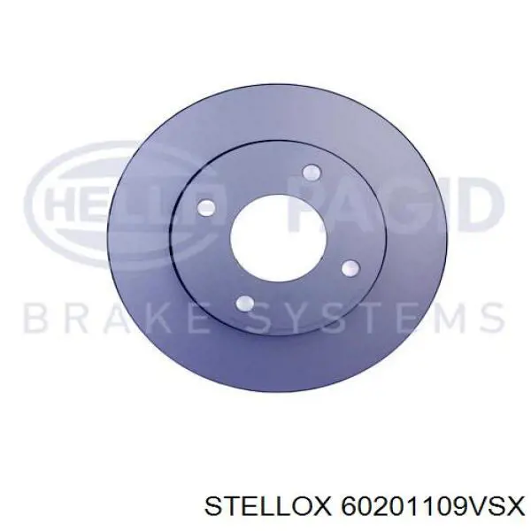 Передний тормозной диск Stellox 60201109VSX