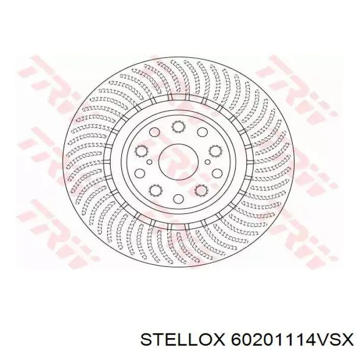 Передние тормозные диски 83075019D R1 Concepts