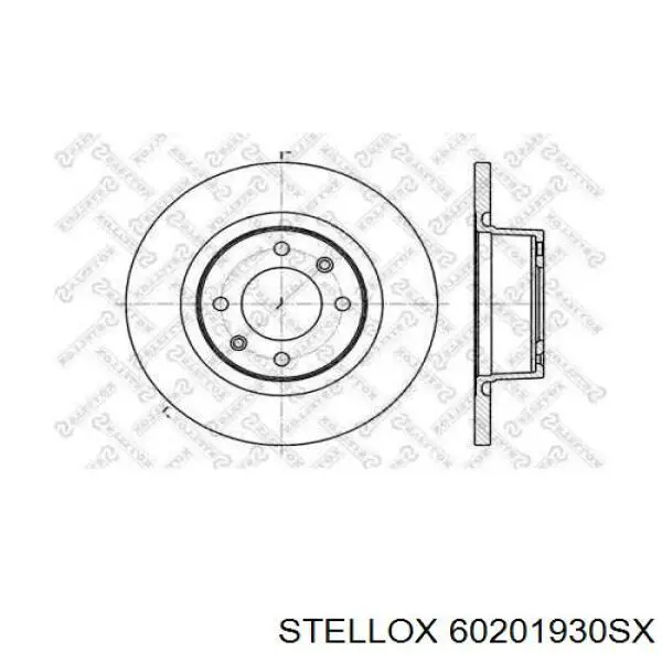 Тормозные диски C1002P Samko