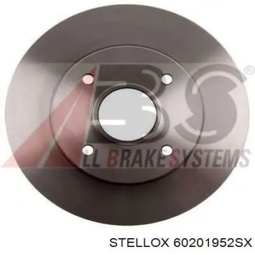 60201952SX Stellox диск тормозной задний