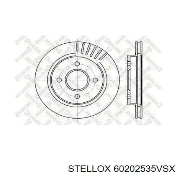 Тормозные диски 5028786 Ford