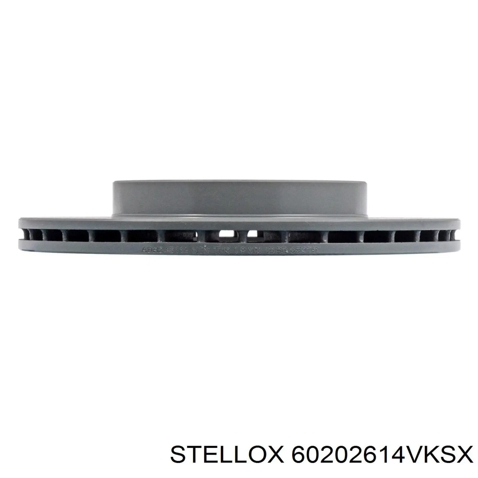 Передние тормозные диски 60202614VKSX Stellox