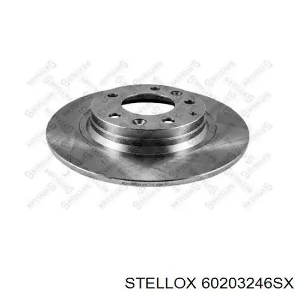 6020-3246-SX Stellox диск тормозной задний