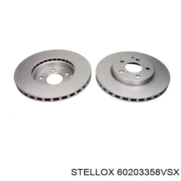 60203358VSX Stellox диск тормозной передний