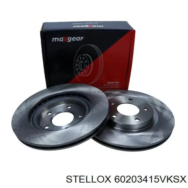 Тормоз дисковый передний Stellox 60203415VKSX цена, от 50.64 USD