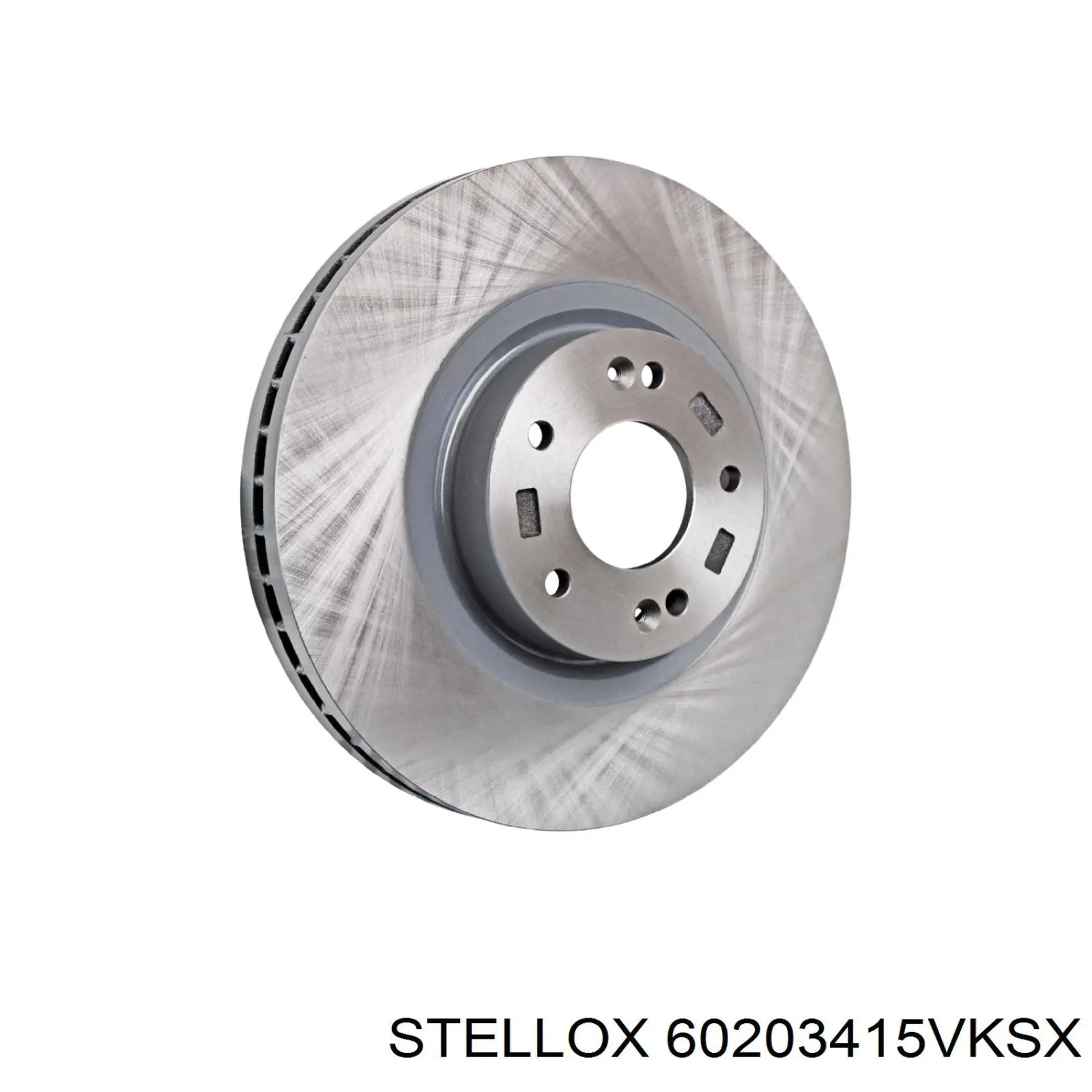 Передний тормозной диск Stellox 60203415VKSX
