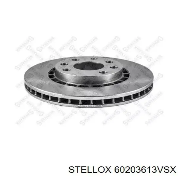 6020-3613V-SX Stellox диск тормозной передний