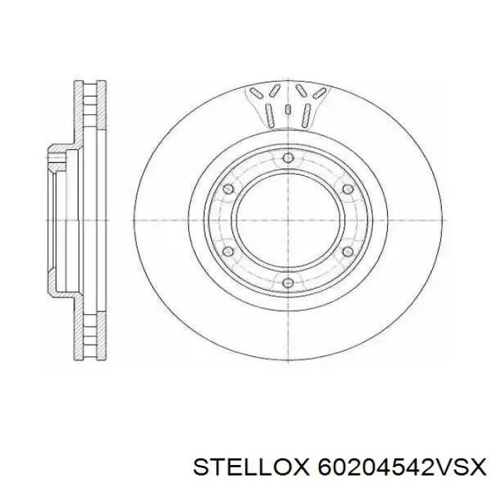 Купить DI2005C Japan Parts Ротор тормозной