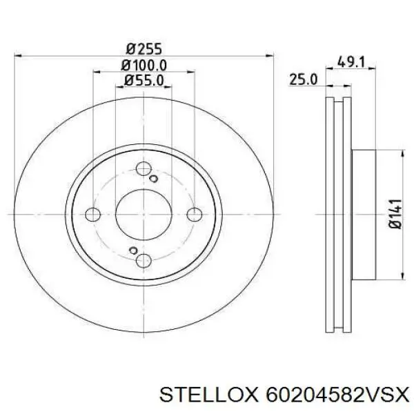 Купить SD4006 Hi-q Ротор тормозной