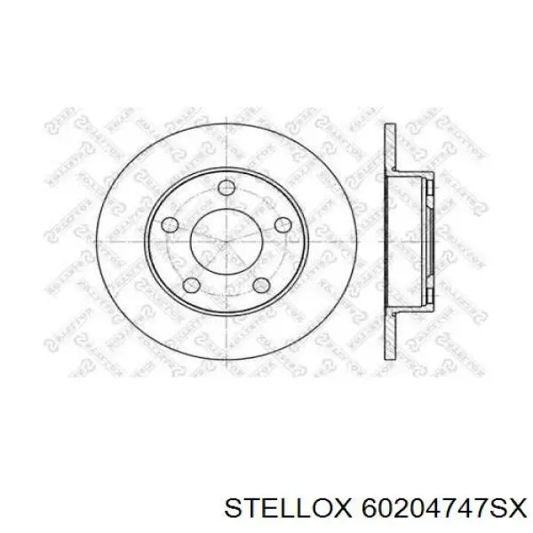 Тормозные диски 60204747SX Stellox