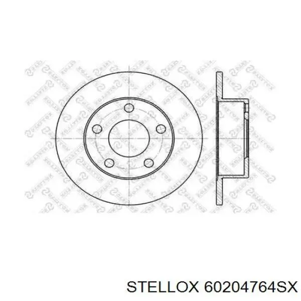 Тормозные диски 60204764SX Stellox