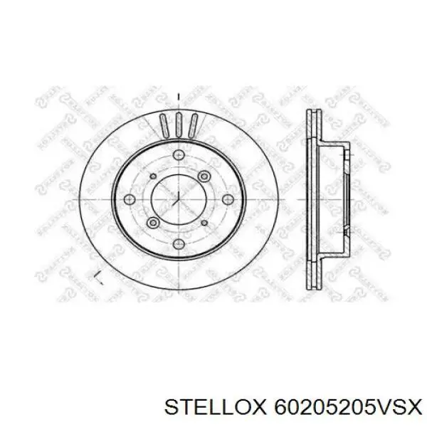 PRD2149 Protechnic Диск тормозной передний