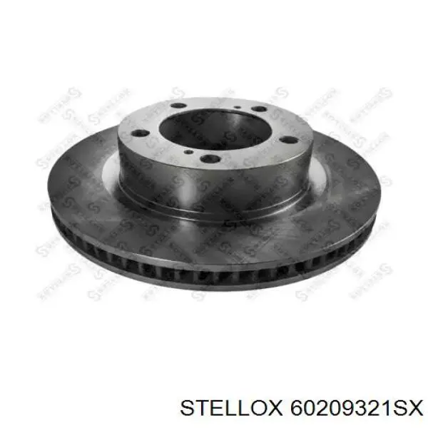 60209321SX Stellox диск тормозной передний