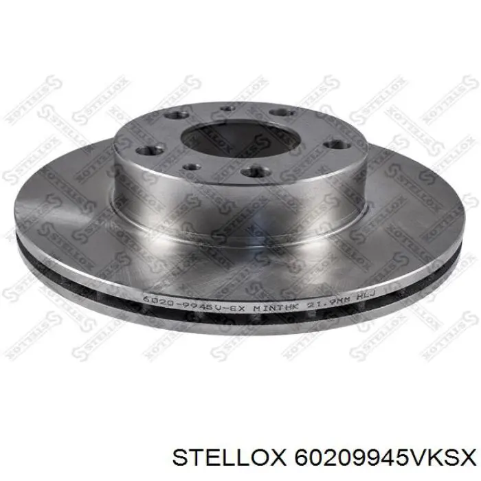 6020-9945VK-SX Stellox диск тормозной передний