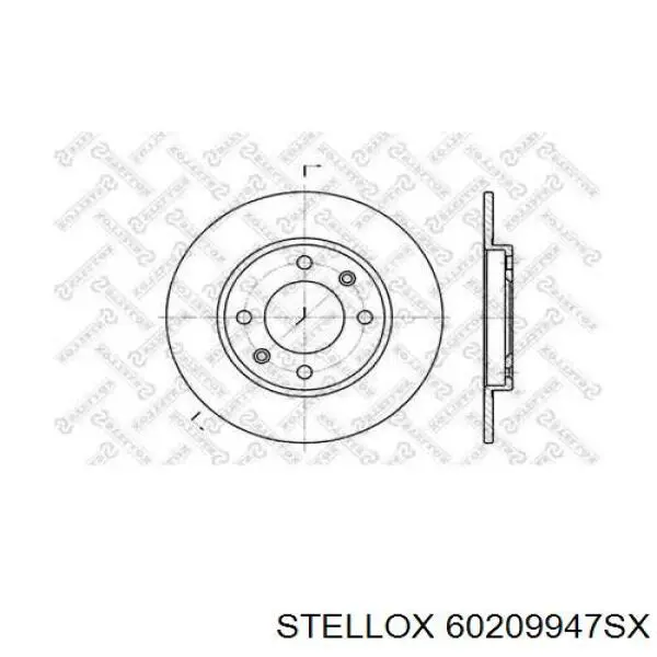 Купить 00004249F5 Peugeot/Citroen Диск тормозной задний