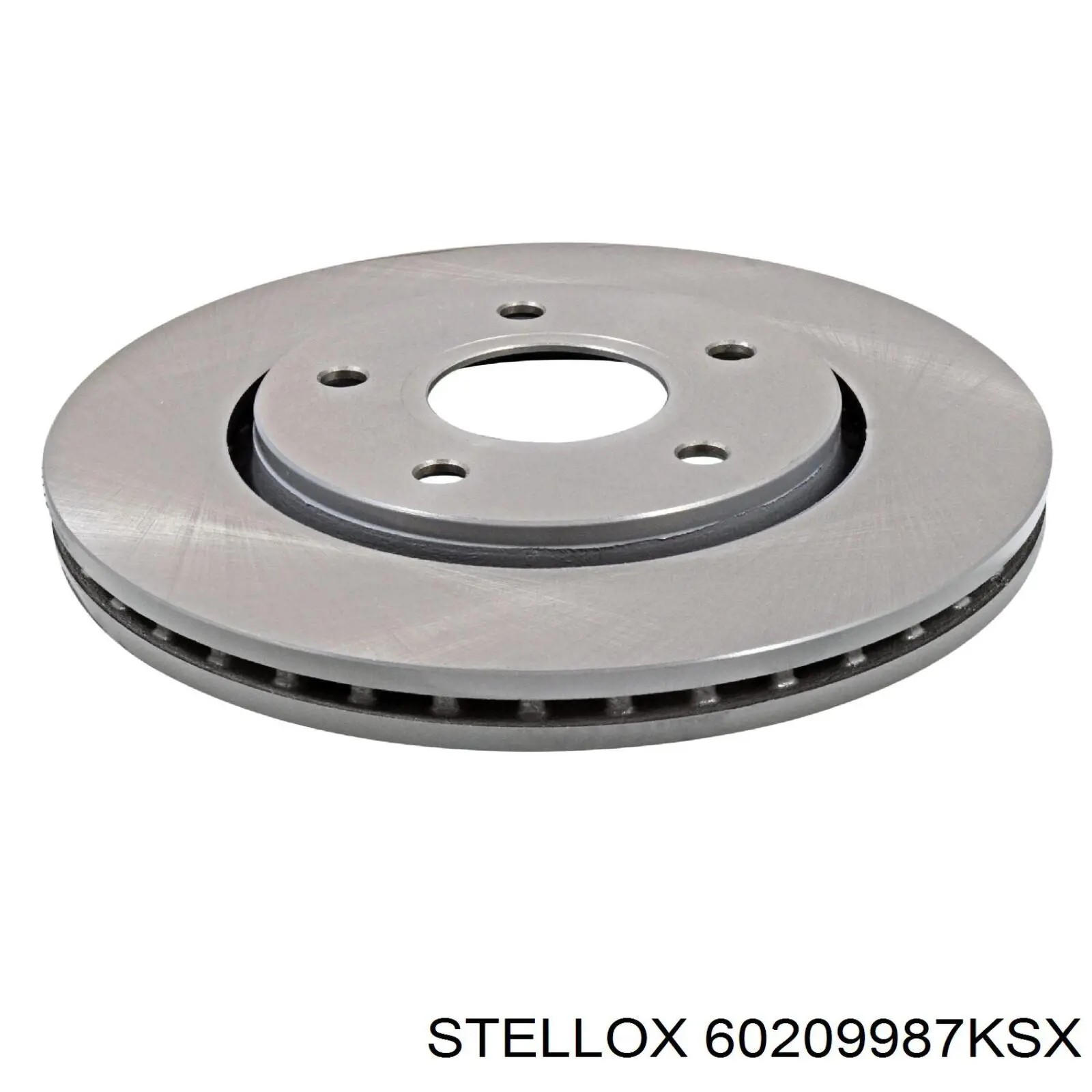 6020-9987K-SX Stellox диск тормозной передний