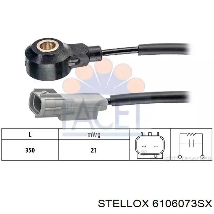 Датчик массового расхода воздуха VALEO 366296 цена, от 58.67 USD