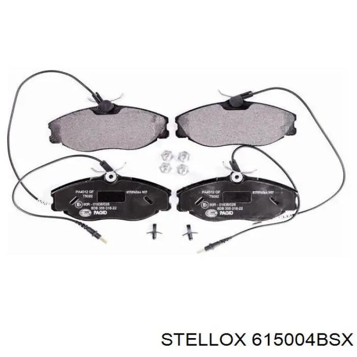Колодки Stellox 615004BSX цена, от 16.09 USD