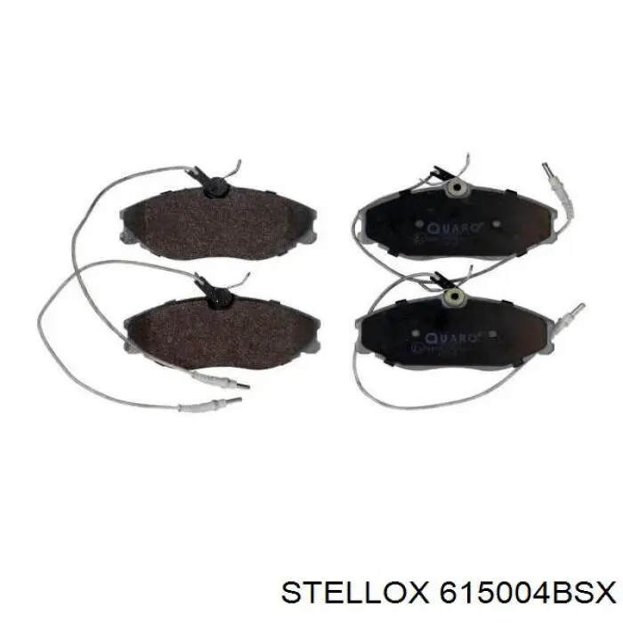 Купить 615004BSX Stellox Колодки тормозные