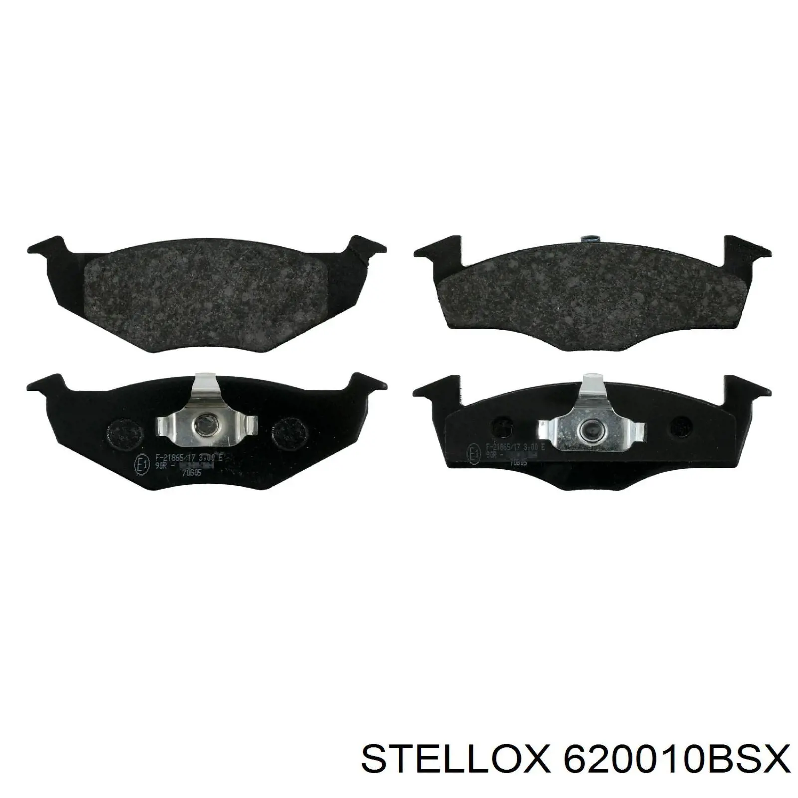 Передние тормозные колодки 620010BSX Stellox