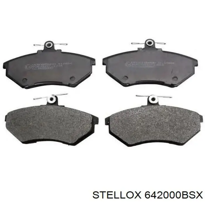Передние тормозные колодки 642000BSX Stellox
