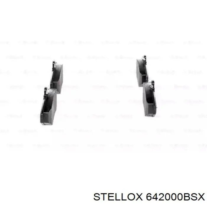 Тормозные колодки Stellox 642000BSX