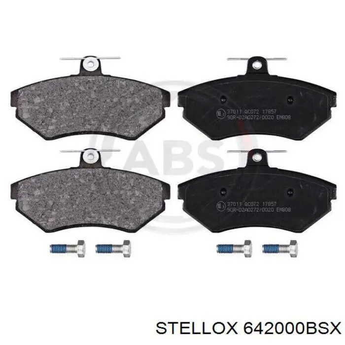 Купить 642000BSX Stellox Колодки тормозные