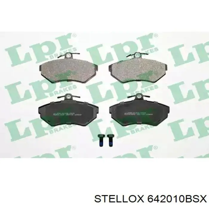Тормозные колодки Stellox 642010BSX