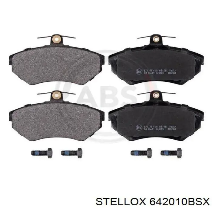 Колодки Stellox 642010BSX цена, от 21.98 USD