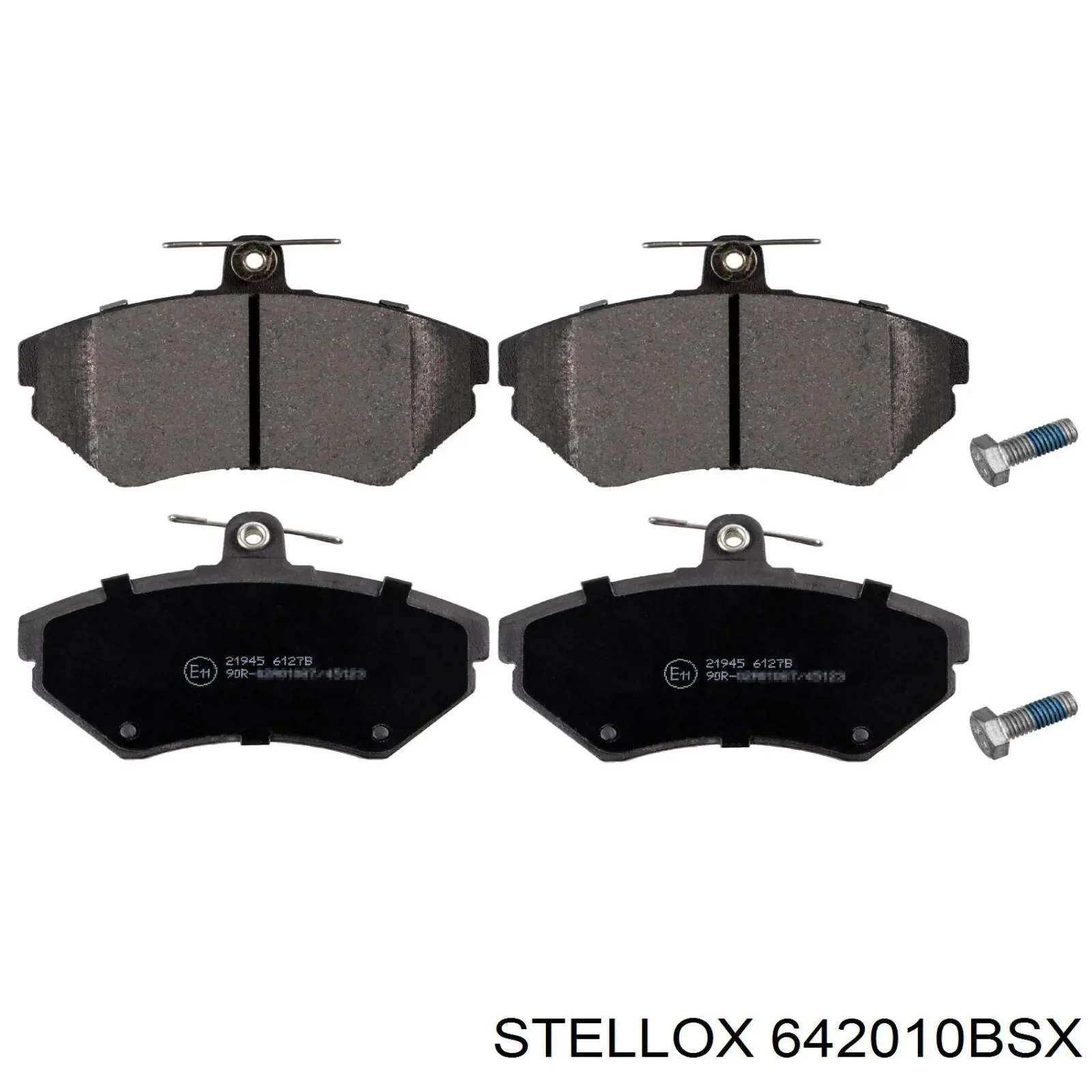 Передние тормозные колодки 642010BSX Stellox