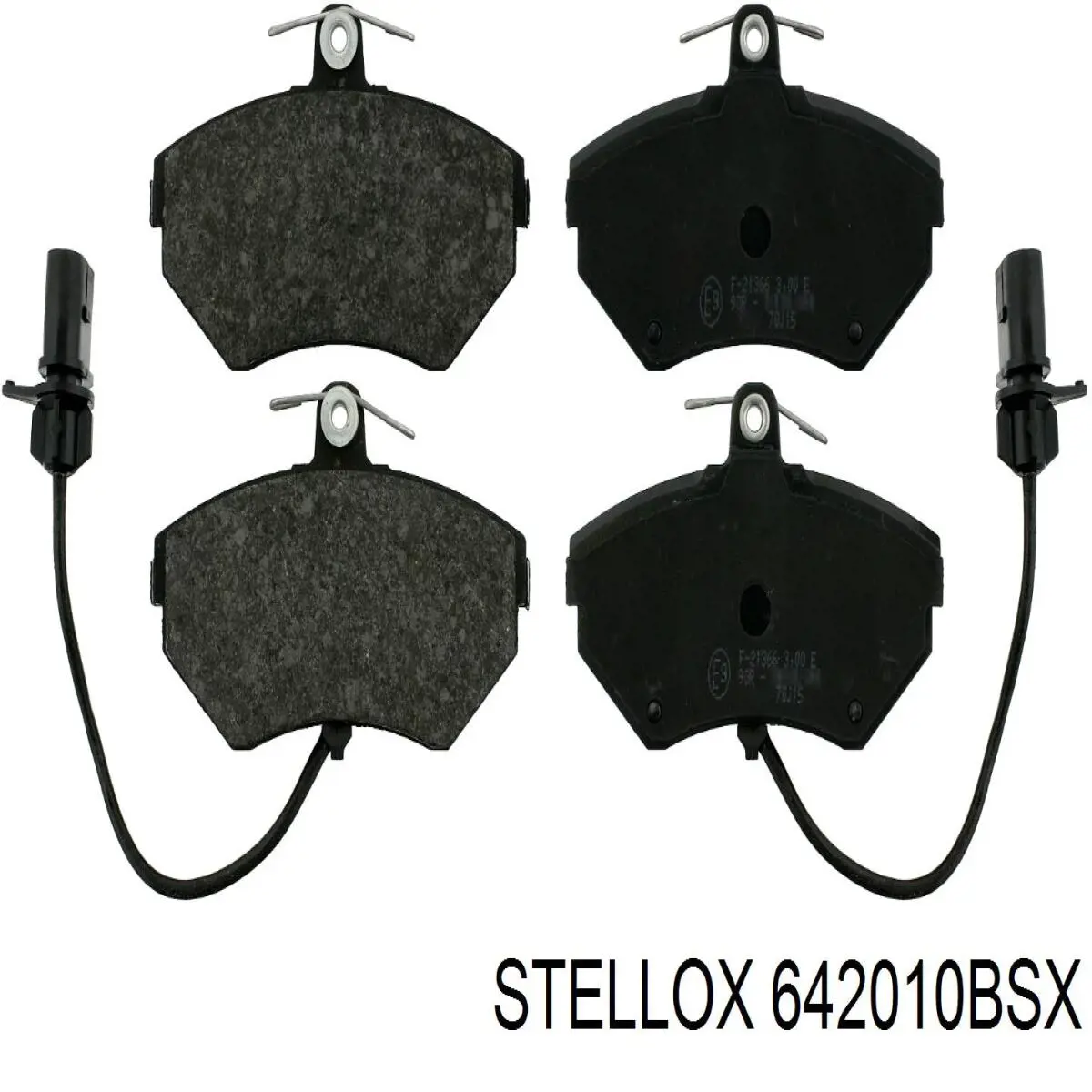 642010BSX Stellox Колодки передние