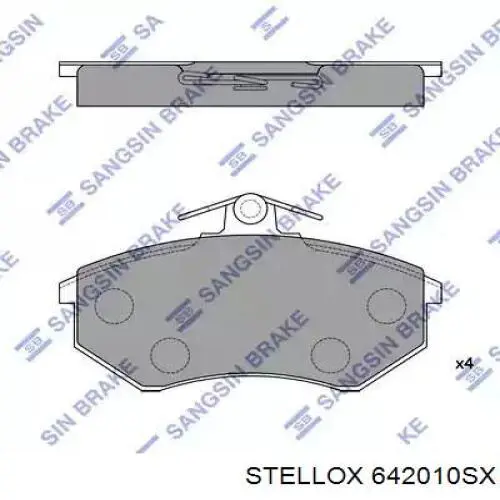 Купить 642010SX Stellox Колодки тормозные
