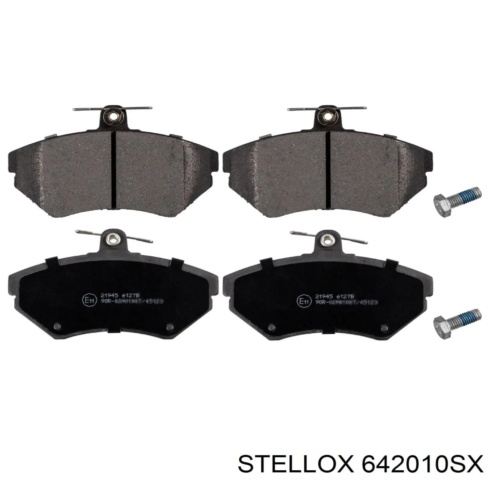 642010SX Stellox Колодки передние