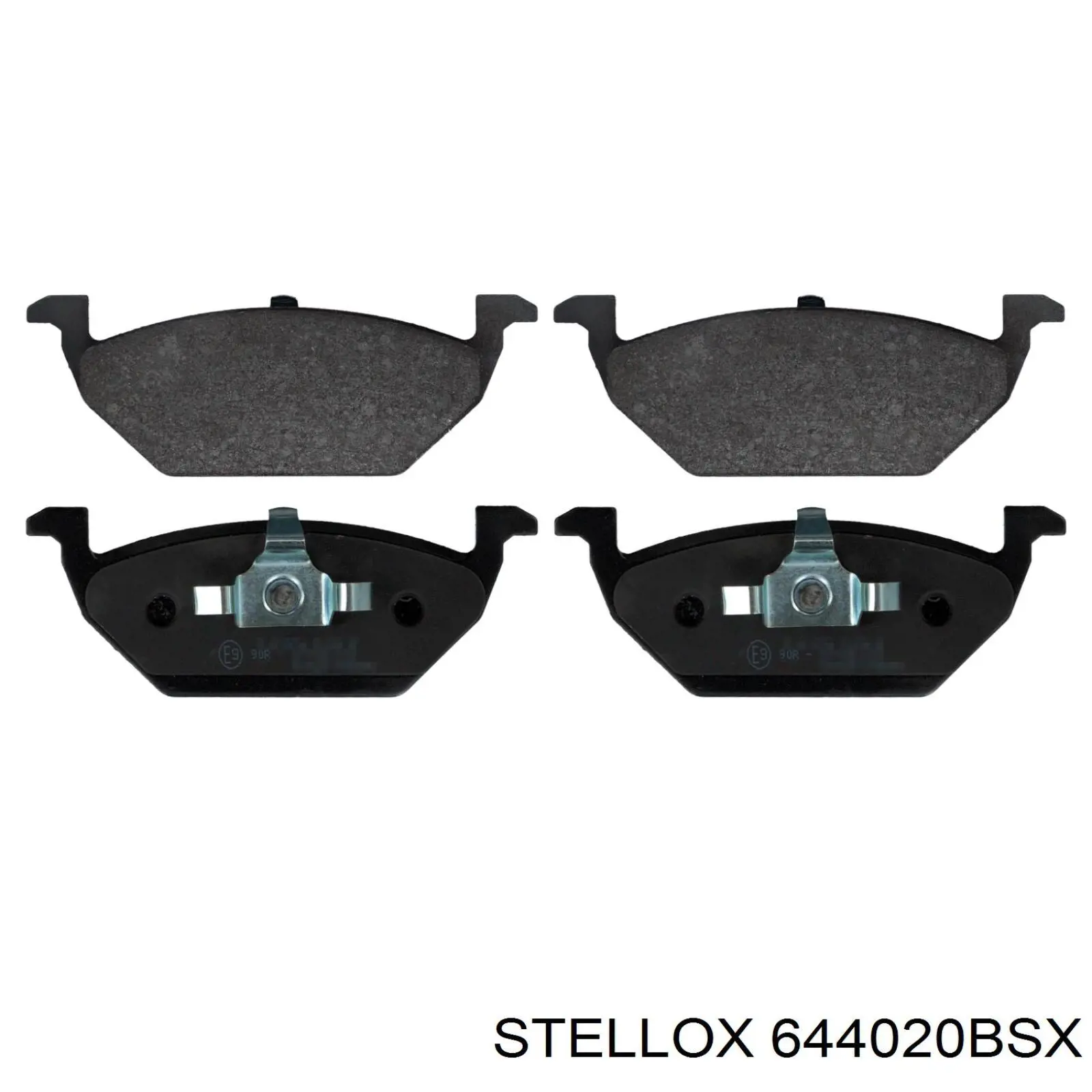 Колодки Stellox 644020BSX цена, от 22.86 USD