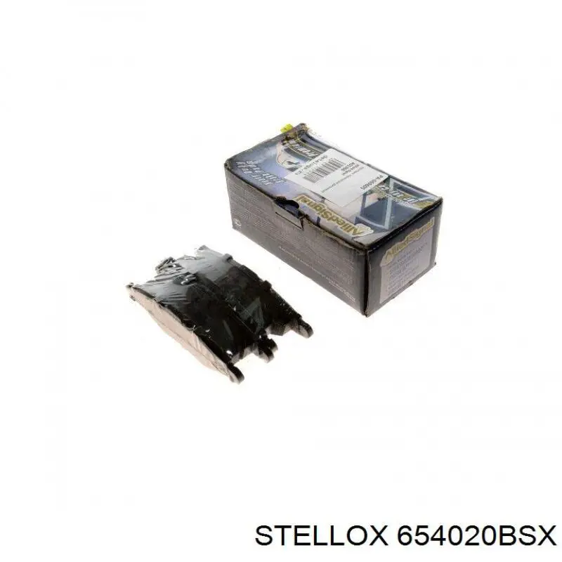 Купить 654020BSX Stellox Колодки тормозные