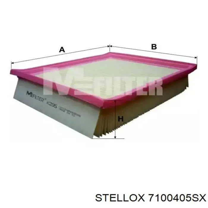 Элемент воздушного фильтра Stellox 7100405SX цена, от 4.69 USD