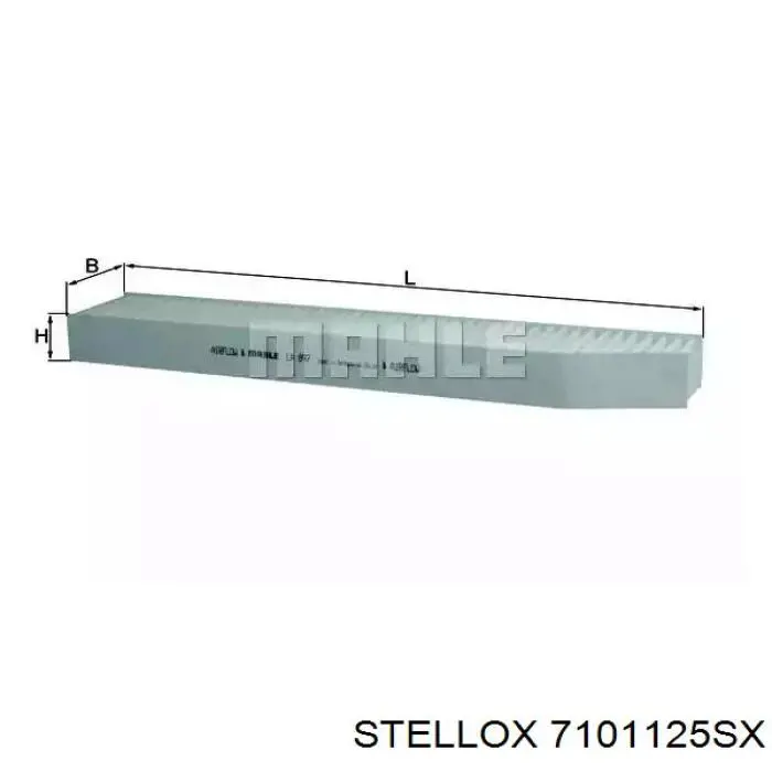 Воздушный фильтр 7101125SX Stellox